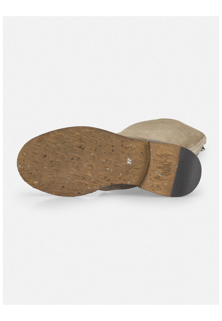 FELMINI Stiefel Veloursleder Grau/Braun