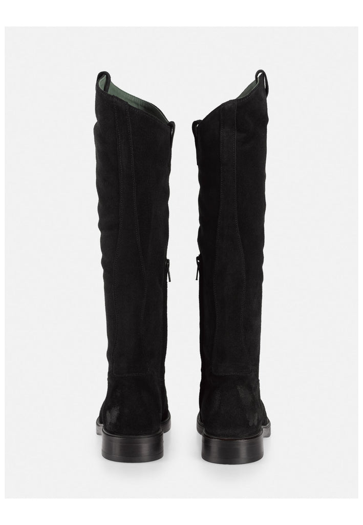 FELMINI Stiefel Veloursleder Schwarz