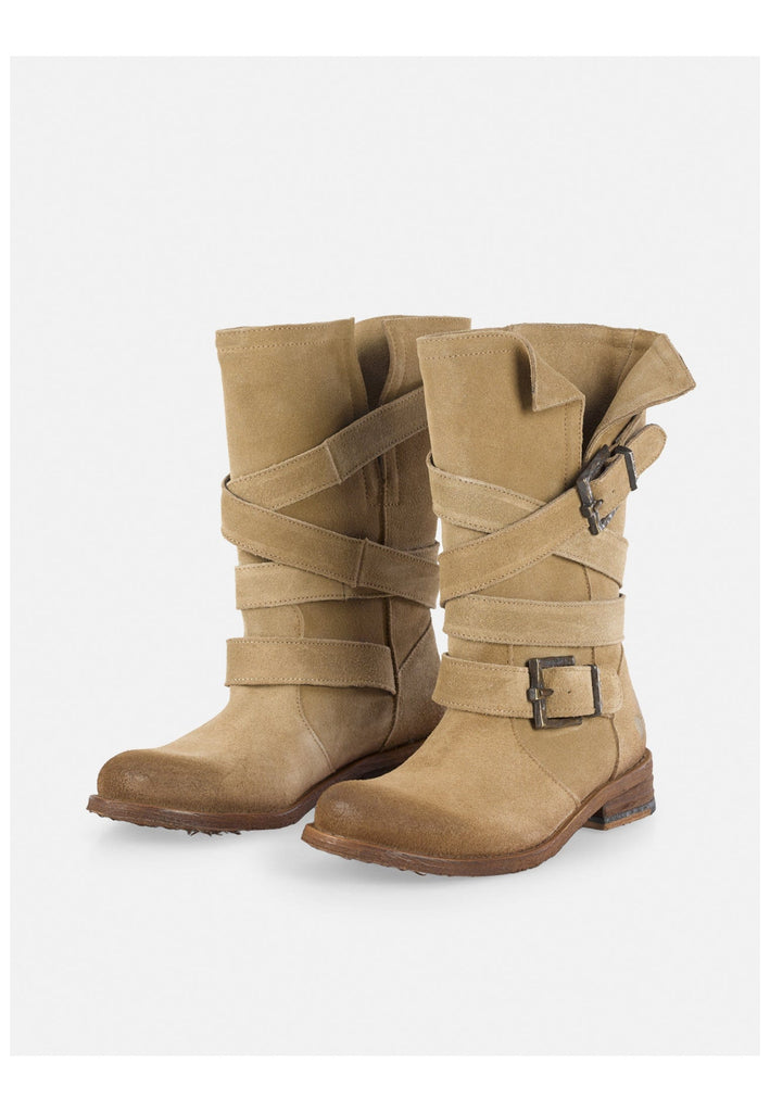 FELMINI Stiefel Veloursleder Stone