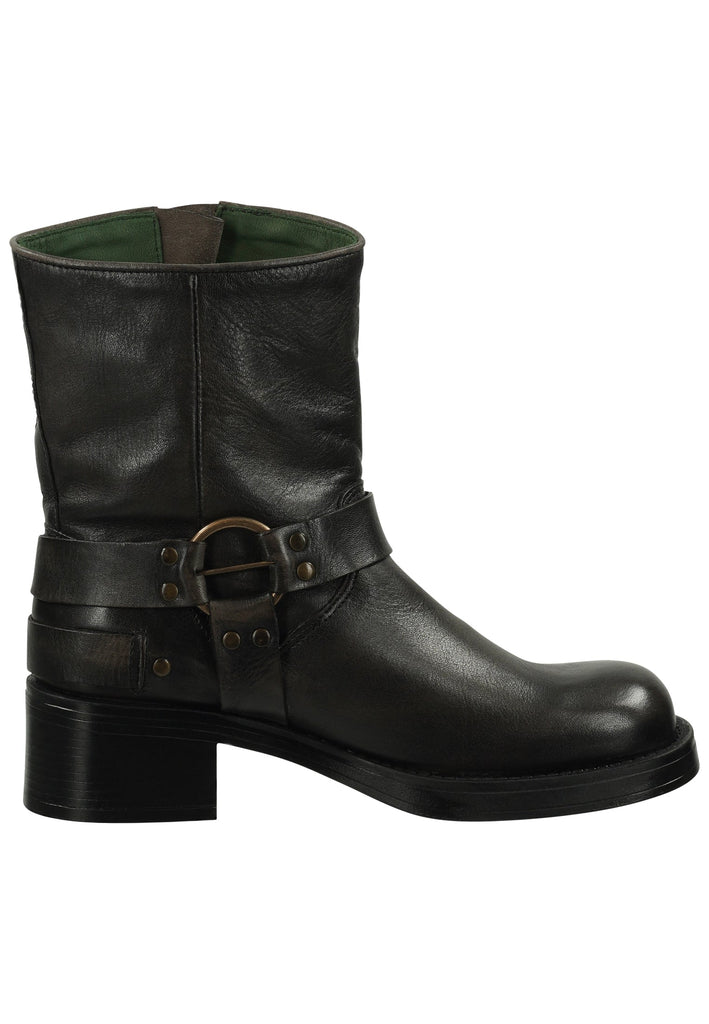 FELMINI Stiefelette Glattleder Dunkelgrau