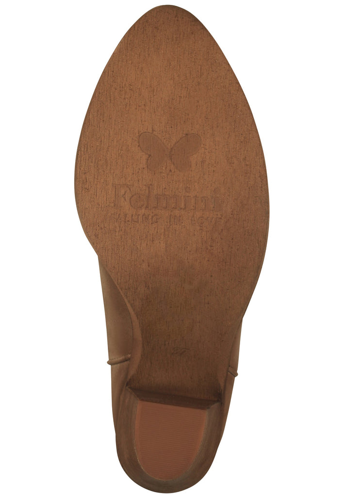FELMINI Stiefelette Glattleder Mittelbraun