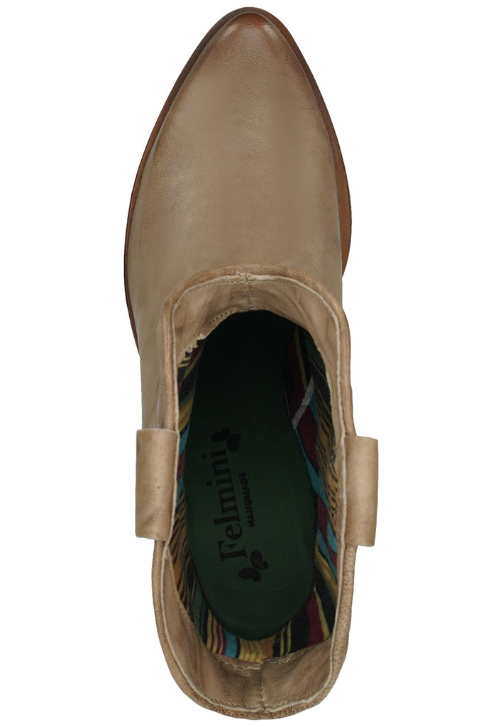 FELMINI Stiefelette Glattleder Mittelbraun
