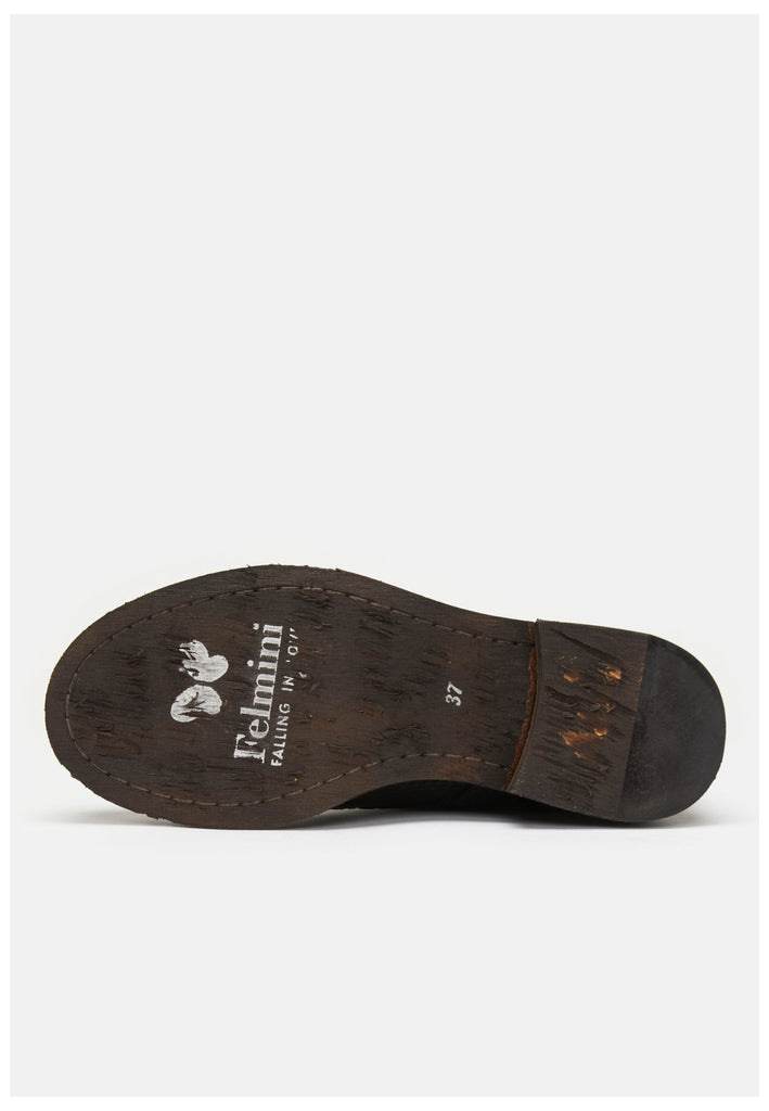 FELMINI Stiefelette Glattleder Schwarz