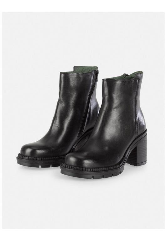 FELMINI Stiefelette Glattleder Schwarz