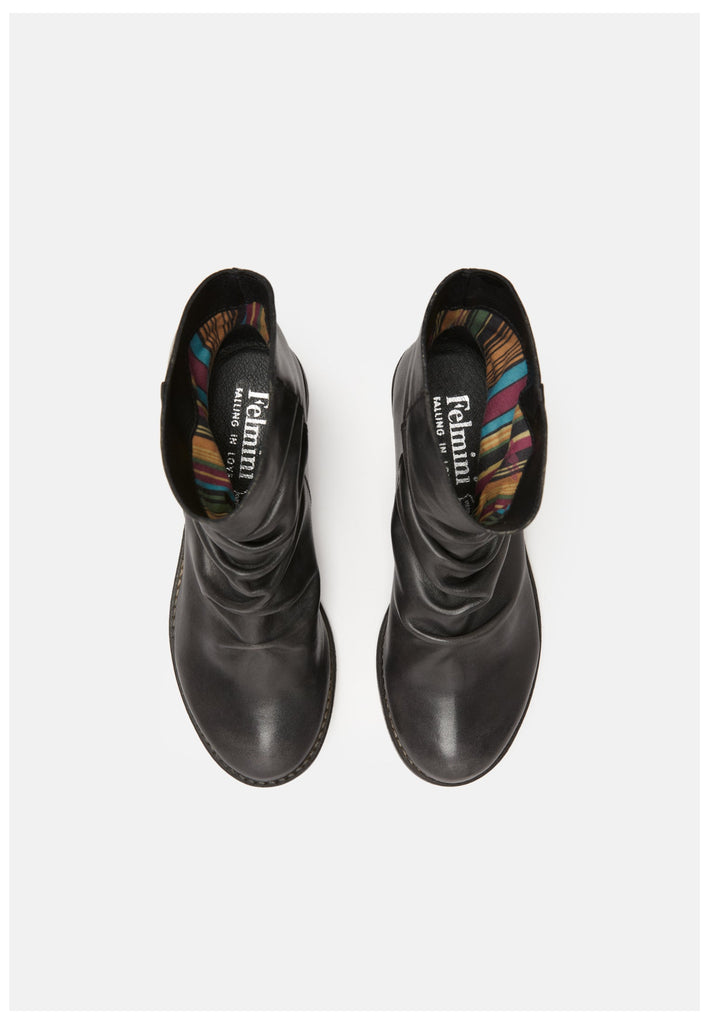 FELMINI Stiefelette Leder Black