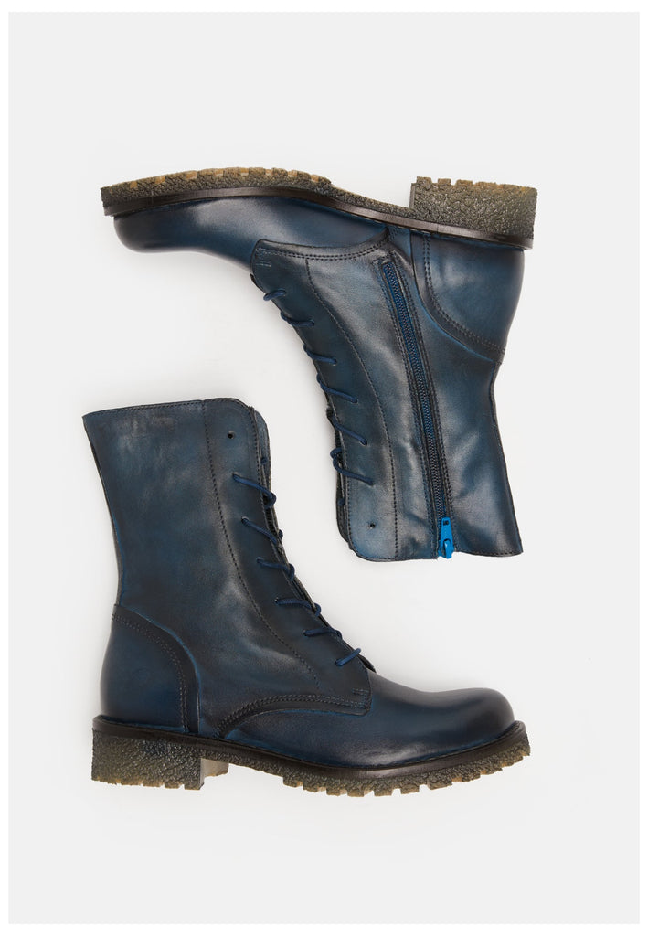 FELMINI Stiefelette Leder Blau