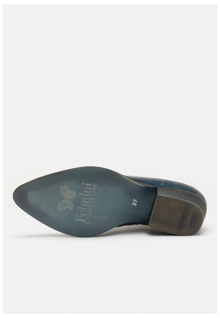 FELMINI Stiefelette Leder Blau