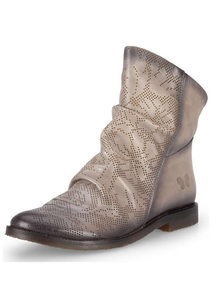 FELMINI Stiefelette Leder Braun/Grau