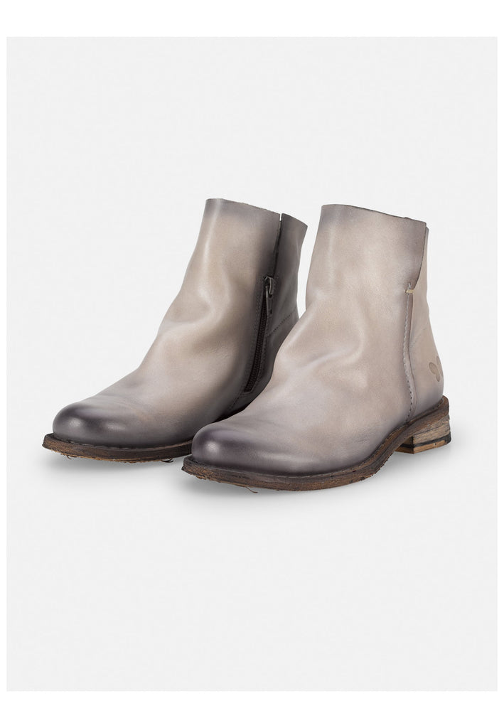 FELMINI Stiefelette Leder Braun/Grau