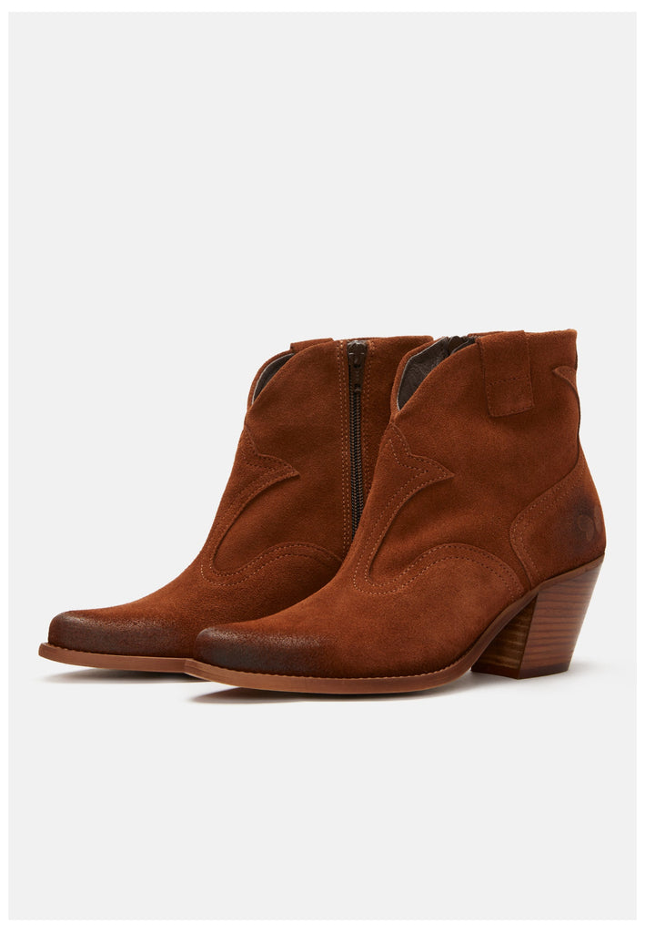 FELMINI Stiefelette Leder Brown