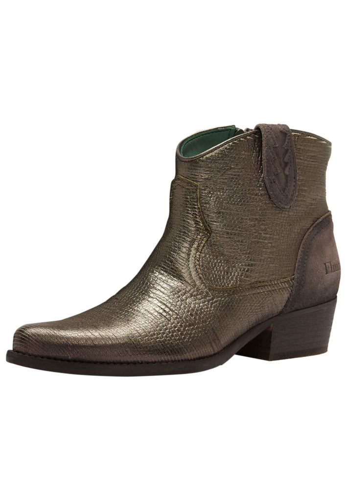 FELMINI Stiefelette Leder Dunkelgrau