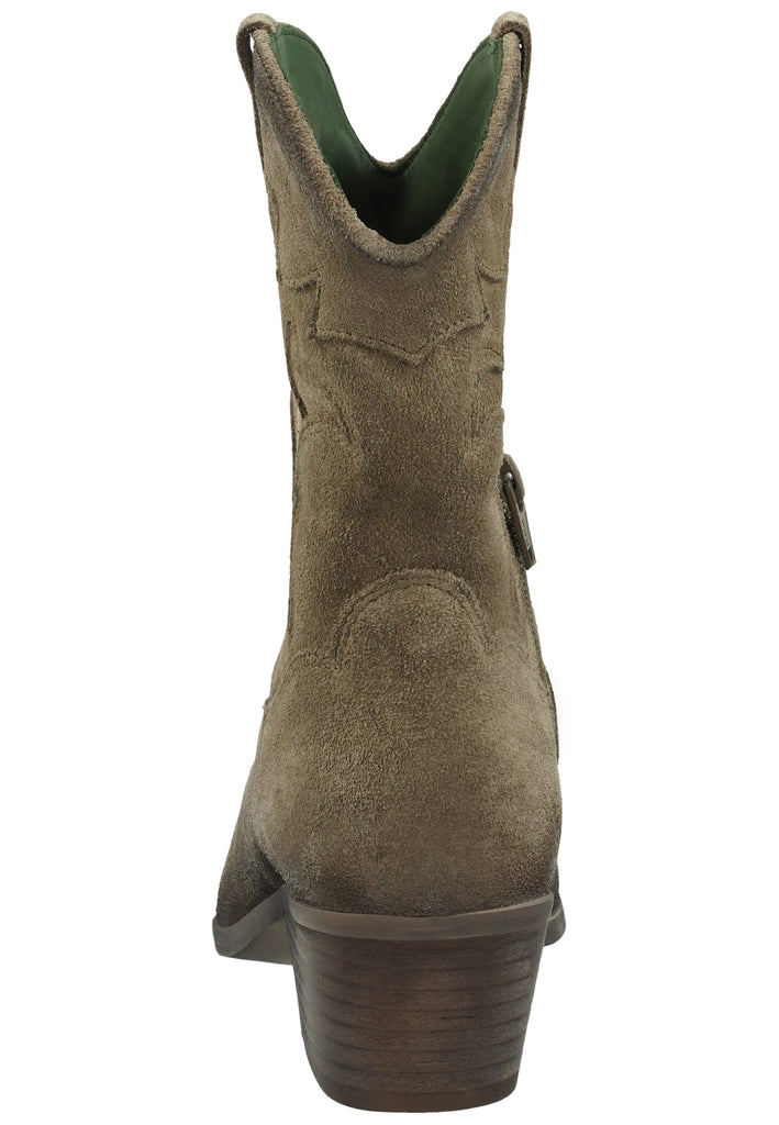 FELMINI Stiefelette Leder Grau/Braun