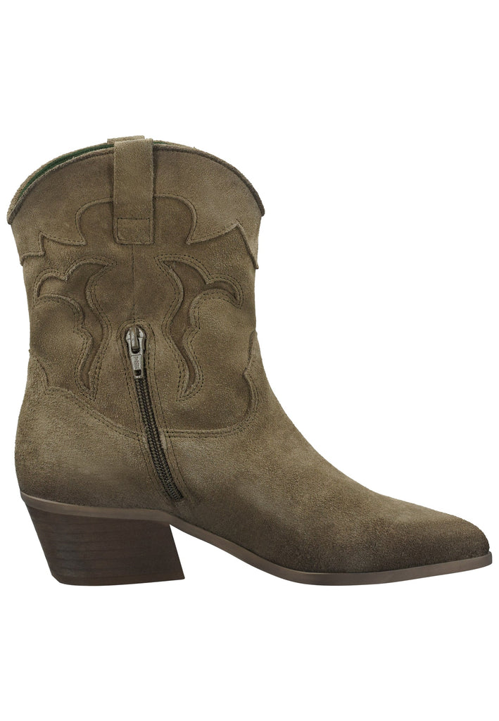 FELMINI Stiefelette Leder Grau/Braun