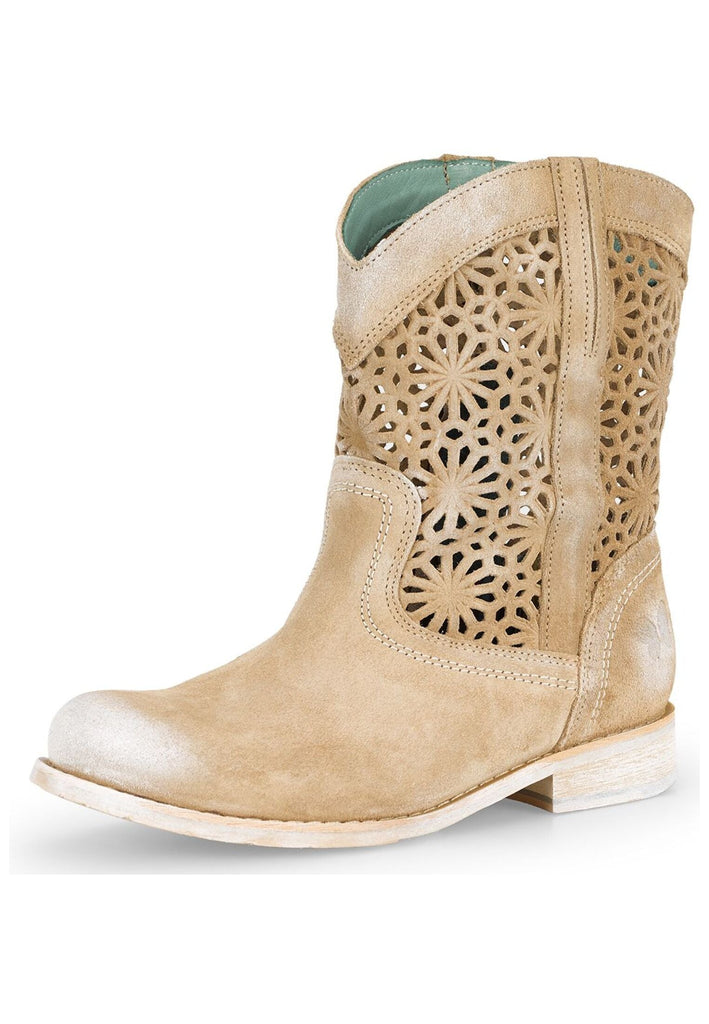 FELMINI Stiefelette Leder Hellbraun