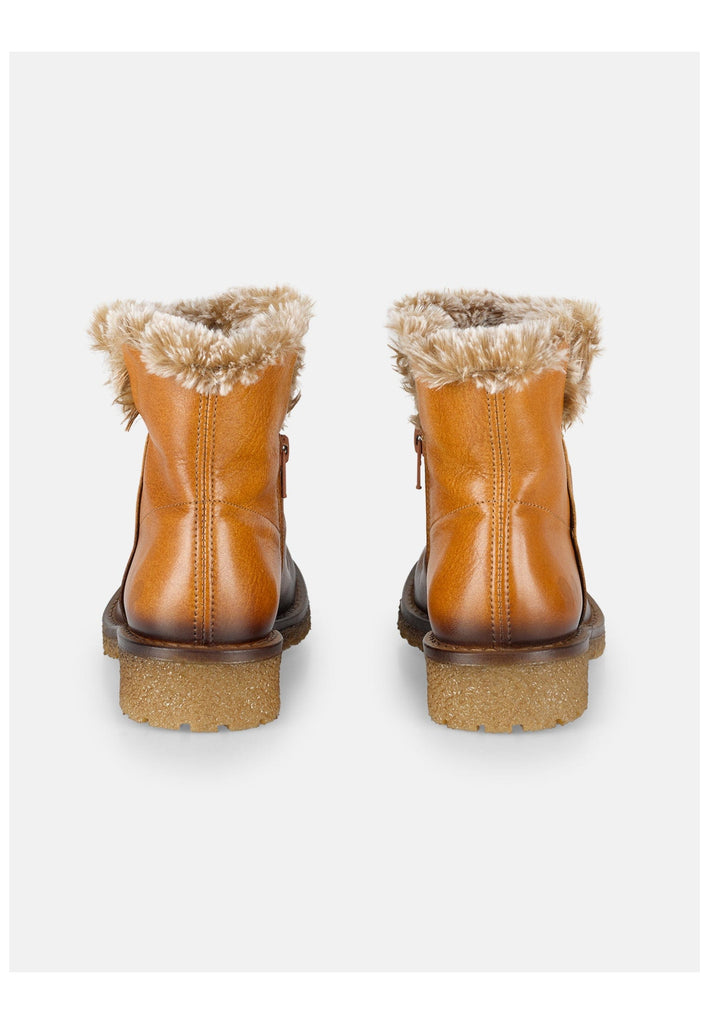 FELMINI Stiefelette Leder Hellbraun