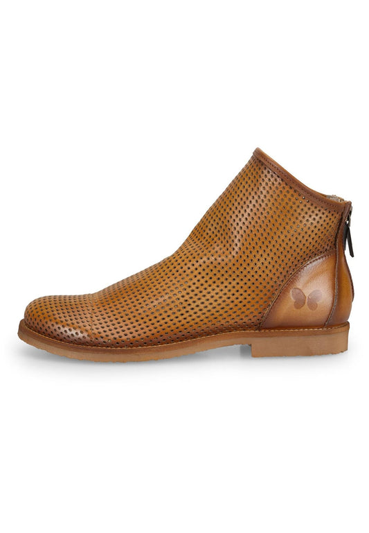 FELMINI Stiefelette Leder Mittelbraun