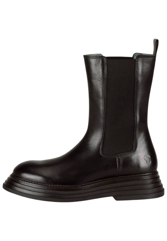 FELMINI Stiefelette Leder Schwarz