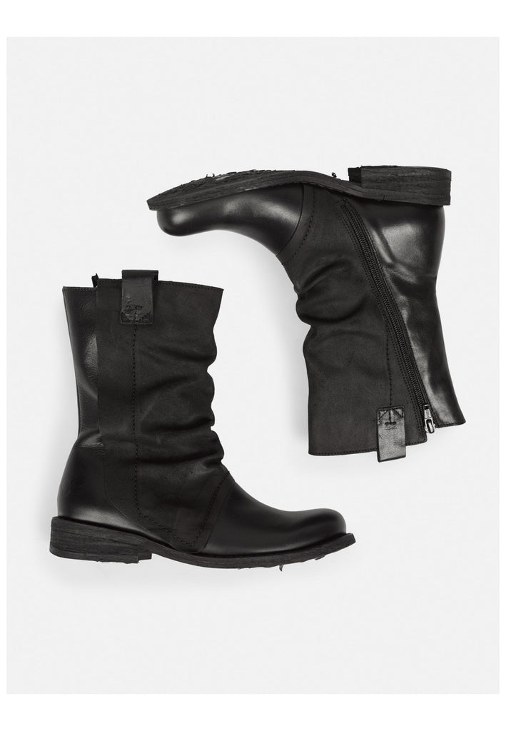 FELMINI Stiefelette Leder Schwarz