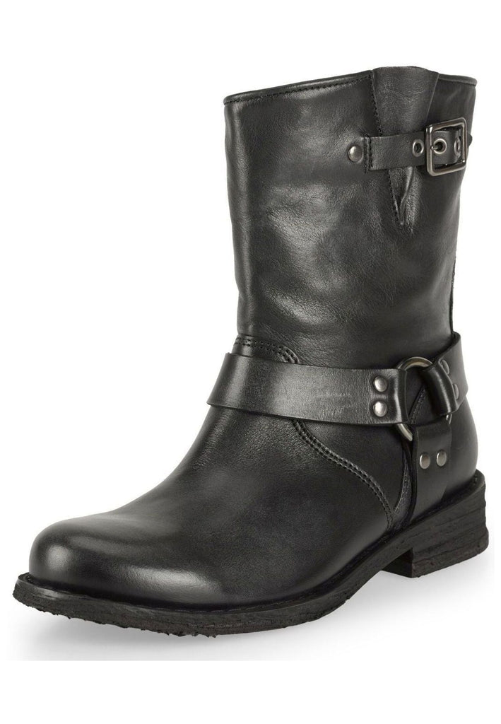 FELMINI Stiefelette Leder Schwarz