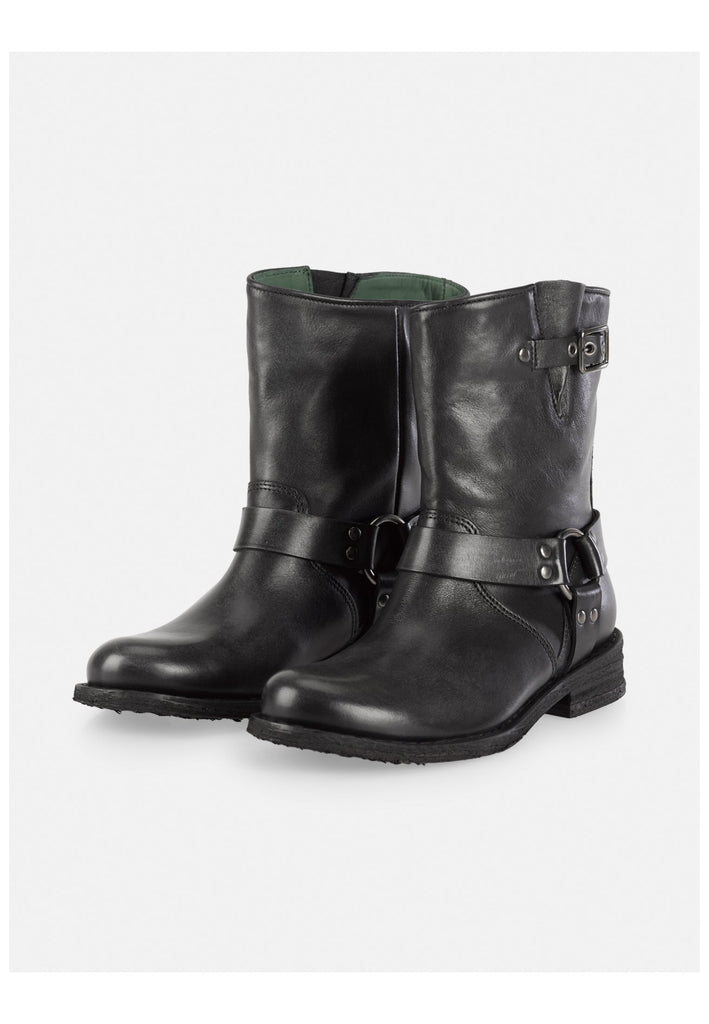 FELMINI Stiefelette Leder Schwarz