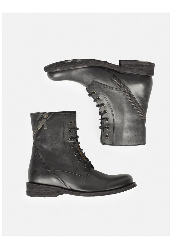 FELMINI Stiefelette Leder Schwarz