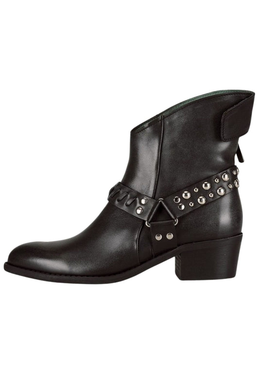 FELMINI Stiefelette Leder Schwarz