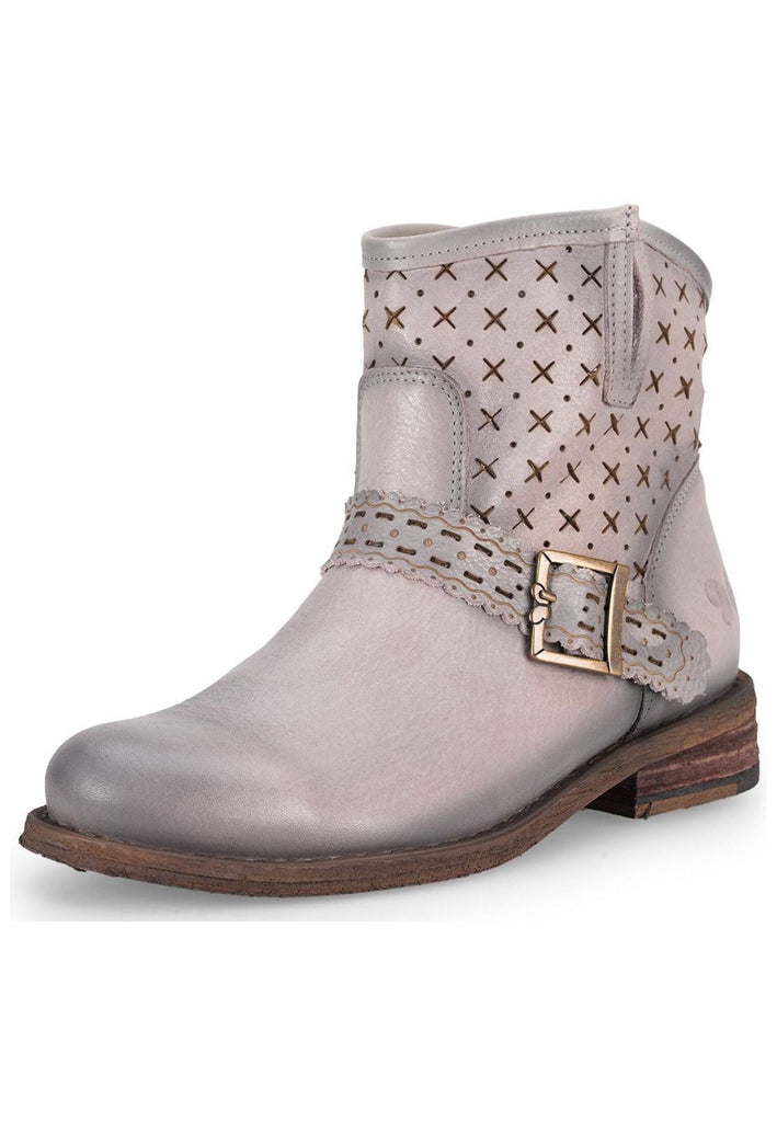 FELMINI Stiefelette Leder Violett/Rosa