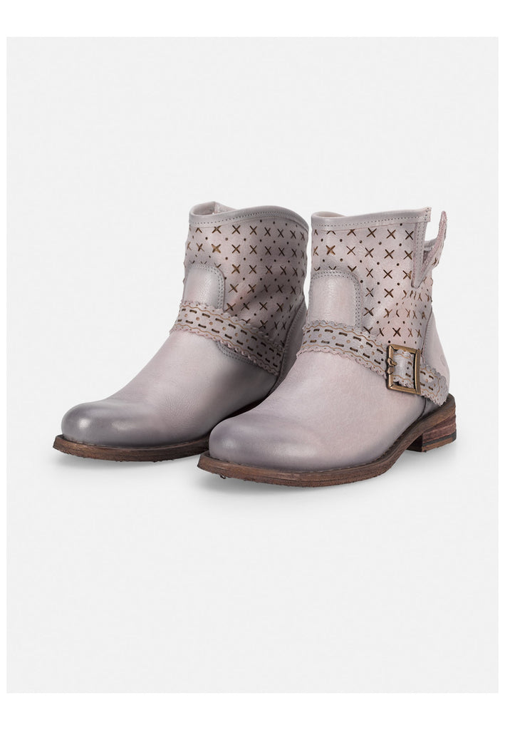 FELMINI Stiefelette Leder Violett/Rosa