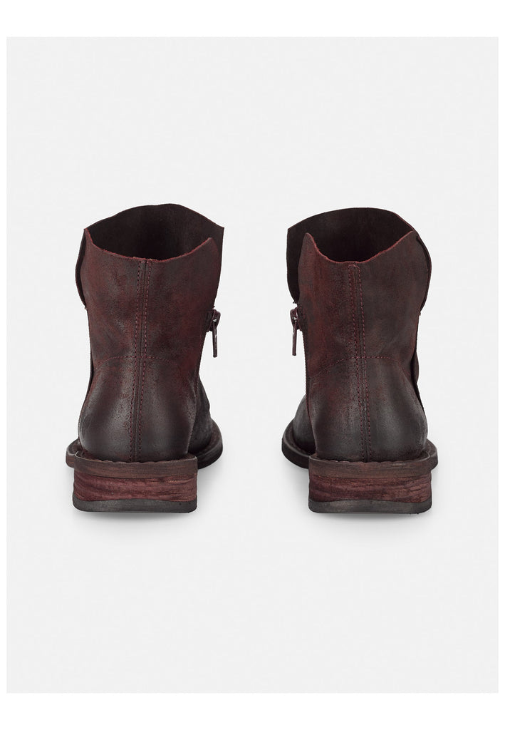 FELMINI Stiefelette Veloursleder Braun