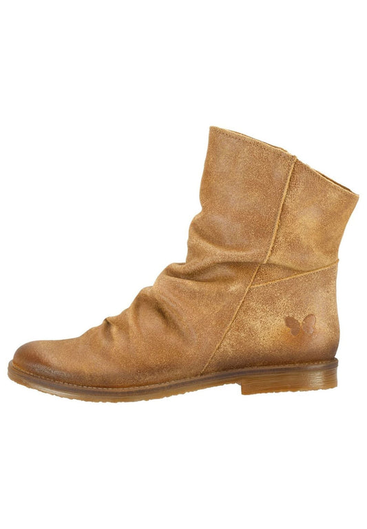 FELMINI Stiefelette Veloursleder Braun