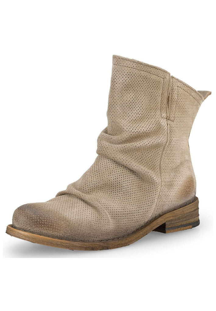 FELMINI Stiefelette Veloursleder Braun/Grau