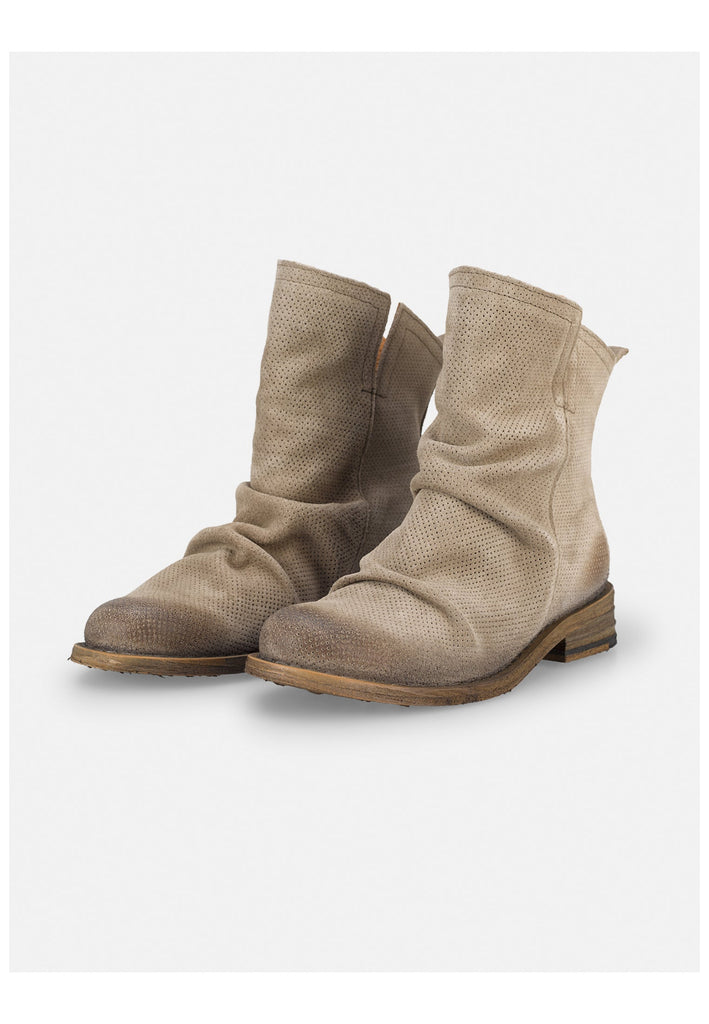 FELMINI Stiefelette Veloursleder Braun/Grau