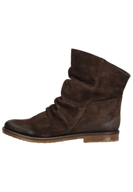 FELMINI Stiefelette Veloursleder Espresso