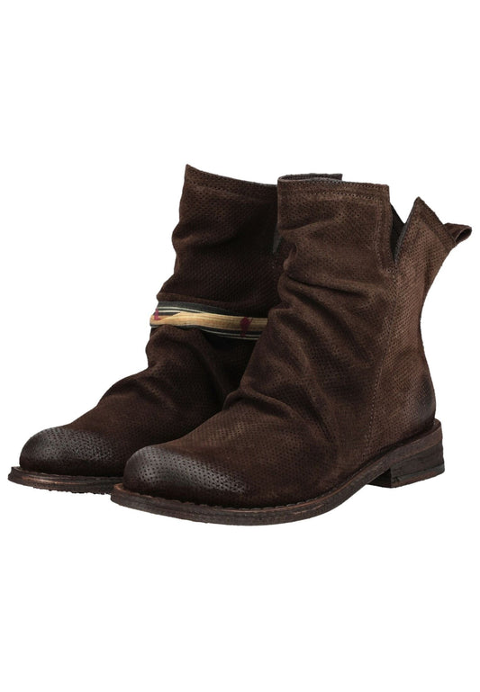 FELMINI Stiefelette Veloursleder Espresso