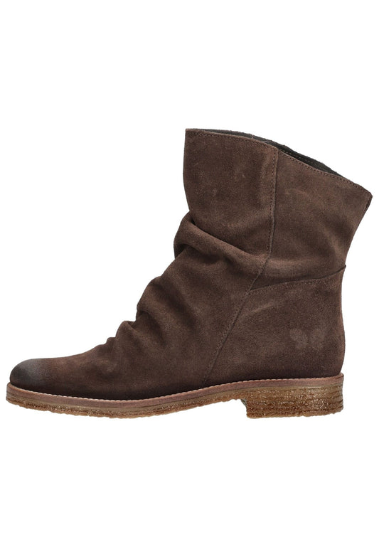 FELMINI Stiefelette Veloursleder Espresso
