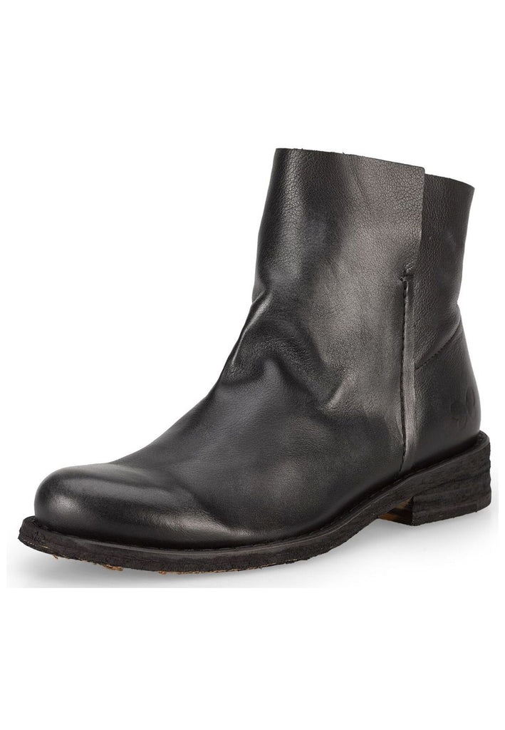 FELMINI Stiefelette Veloursleder Schwarz