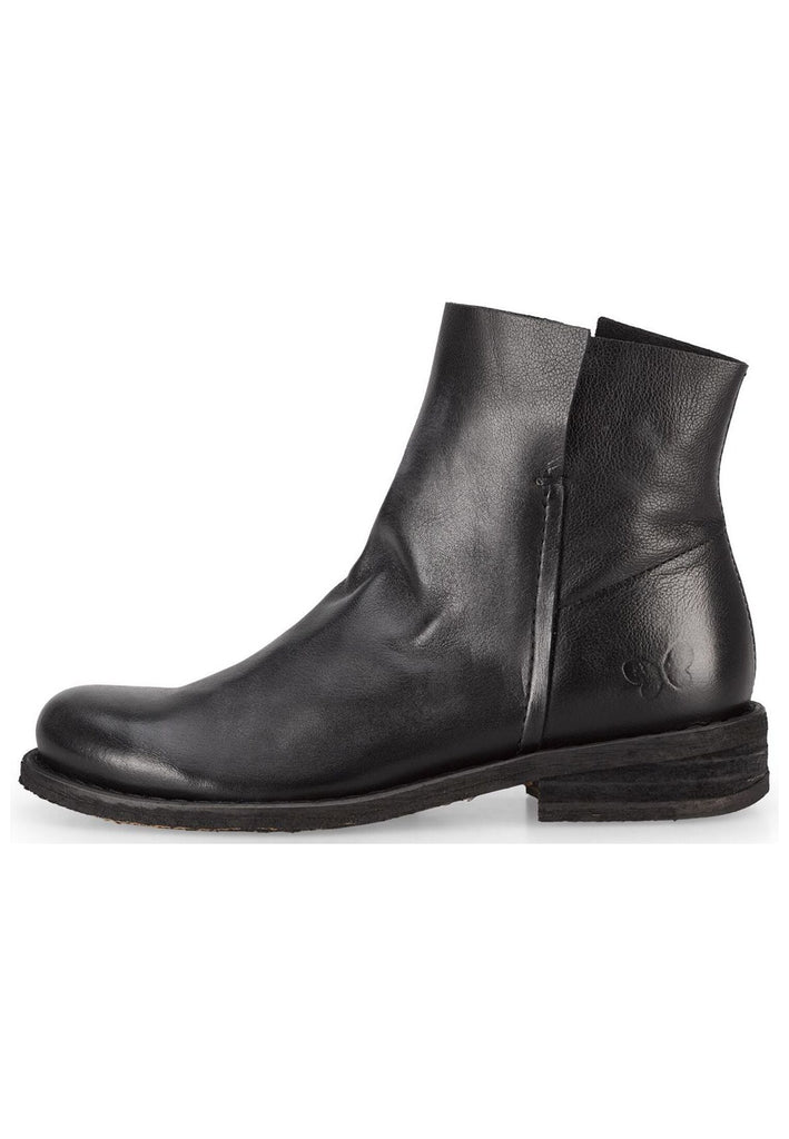 FELMINI Stiefelette Veloursleder Schwarz