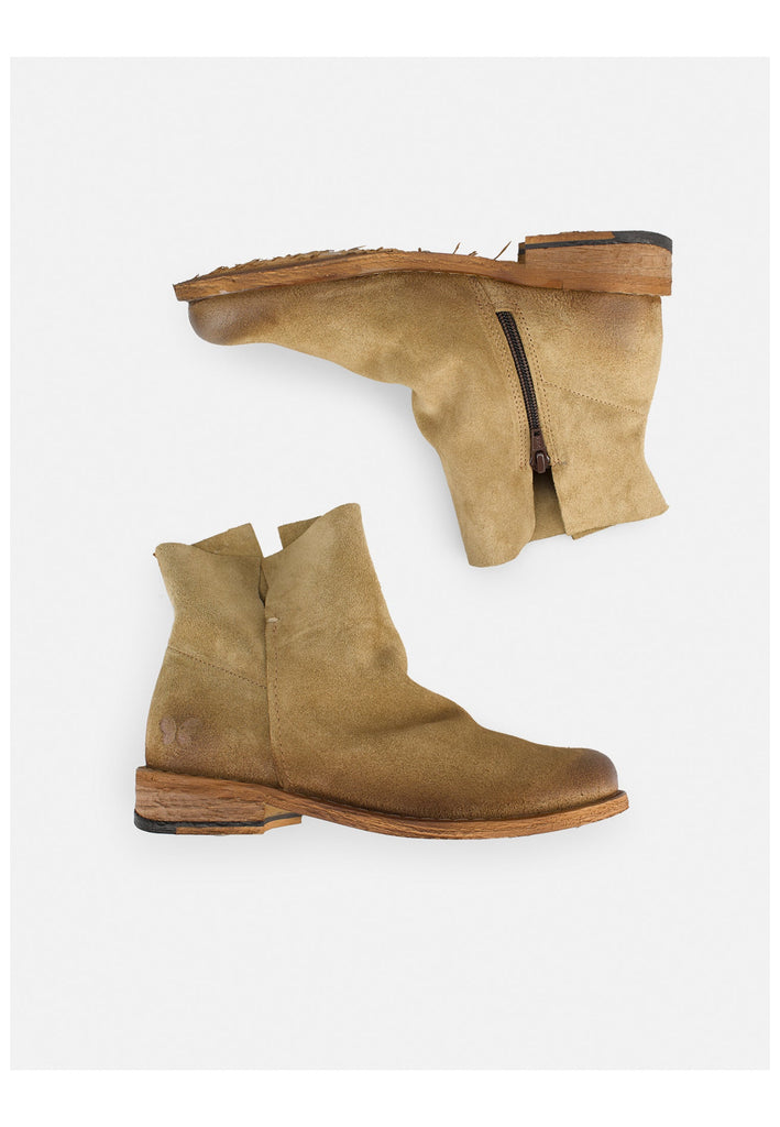 FELMINI Stiefelette Veloursleder Stone