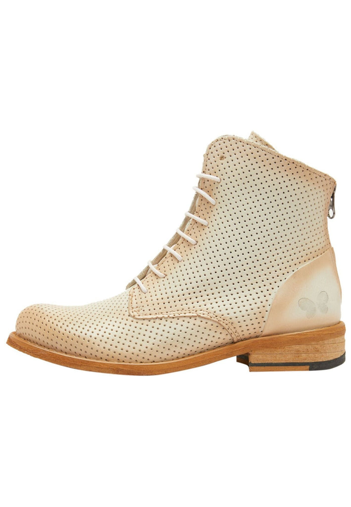 Stiefeletten FELMINI Stiefelette Glattleder Weiß Kombi