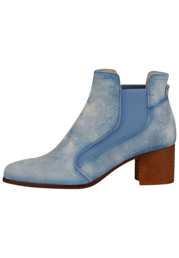Stiefeletten FELMINI Stiefelette Leder Blau