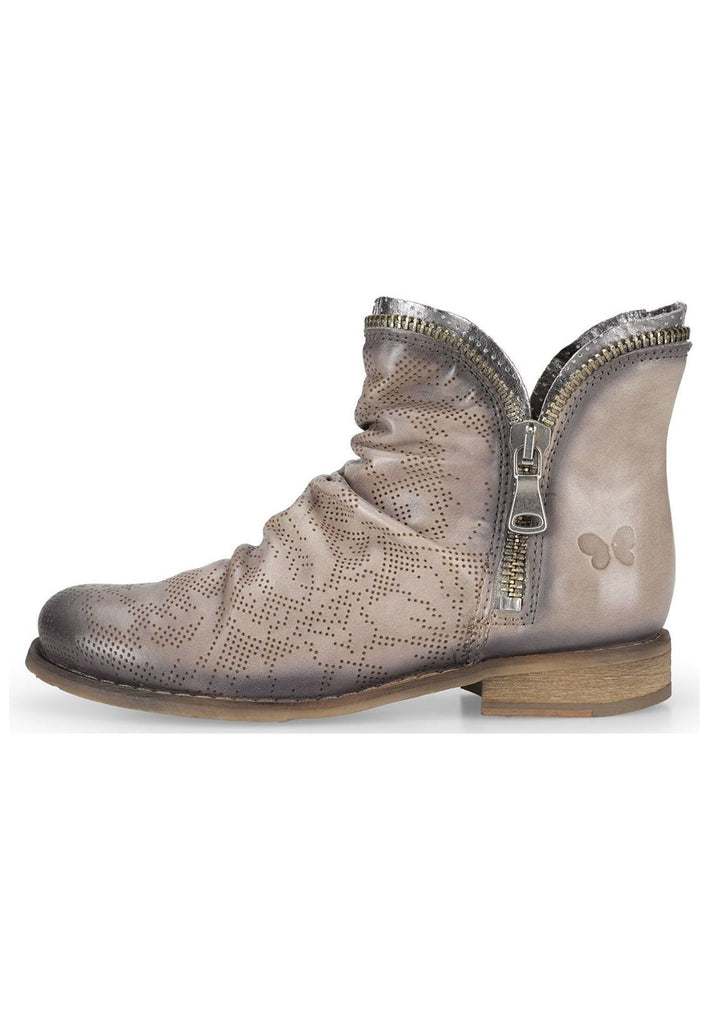 Stiefeletten FELMINI Stiefelette Leder Braun/Grau