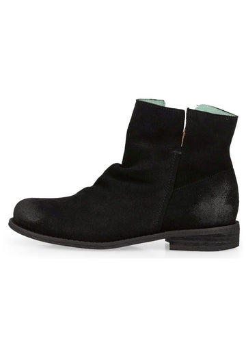 Stiefeletten FELMINI Stiefelette Veloursleder Schwarz