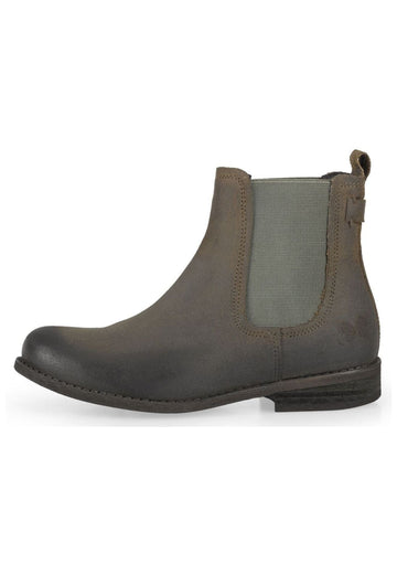 Stiefeletten FELMINI Stiefelette Veloursleder/Textil Grün