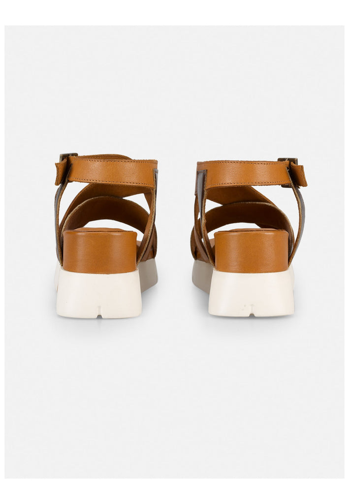 FELMINI WIDE FIT Sandalen Leder Braun