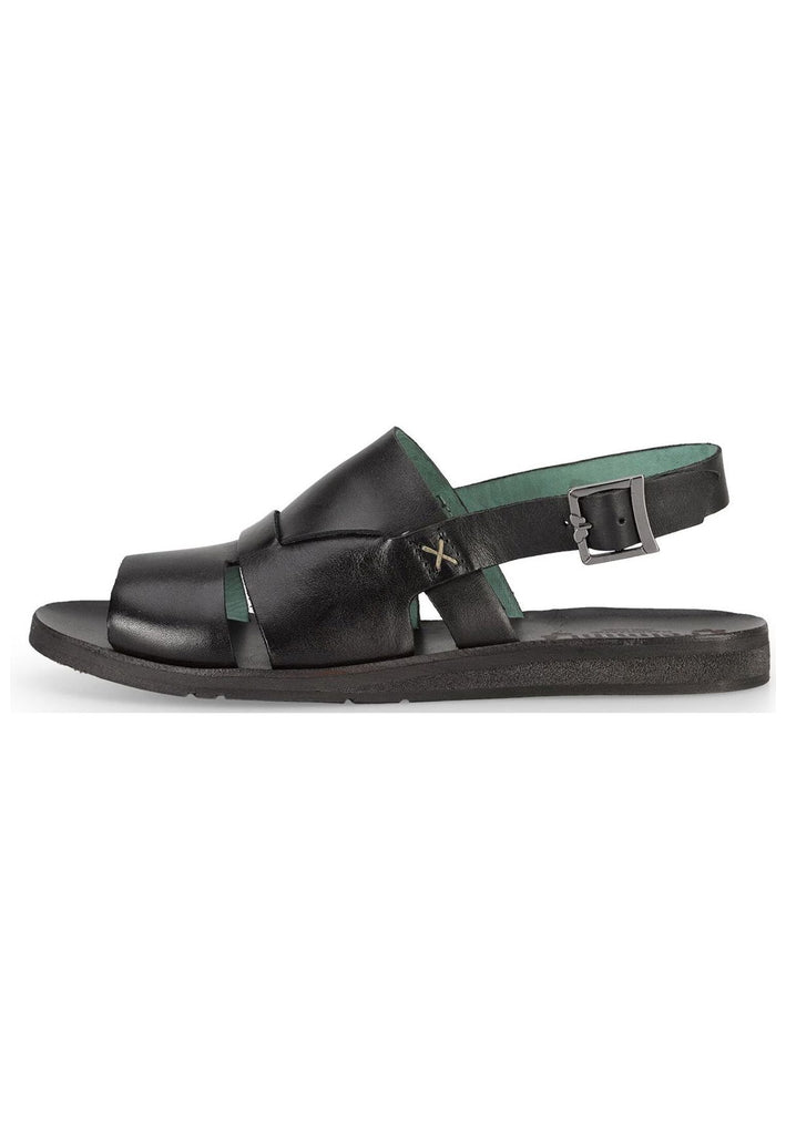 FELMINI WIDE FIT Sandalen Leder Schwarz