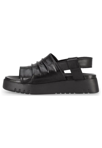 FELMINI WIDE FIT Sandalen Leder Schwarz