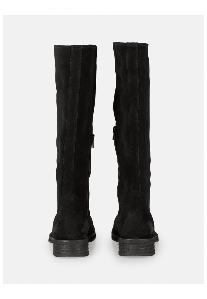 FELMINI WIDE FIT Stiefel Leder Black