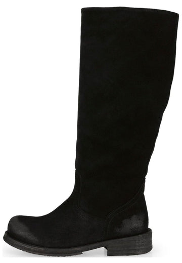 FELMINI WIDE FIT Stiefel Leder Black