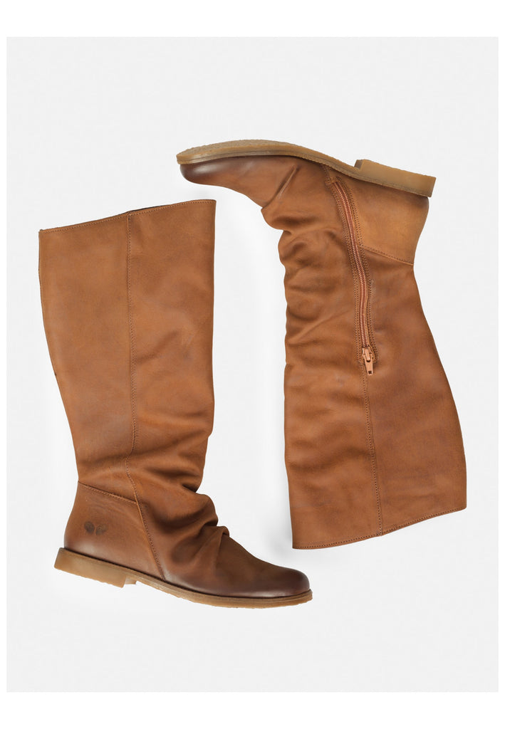 FELMINI WIDE FIT Stiefel Leder Braun