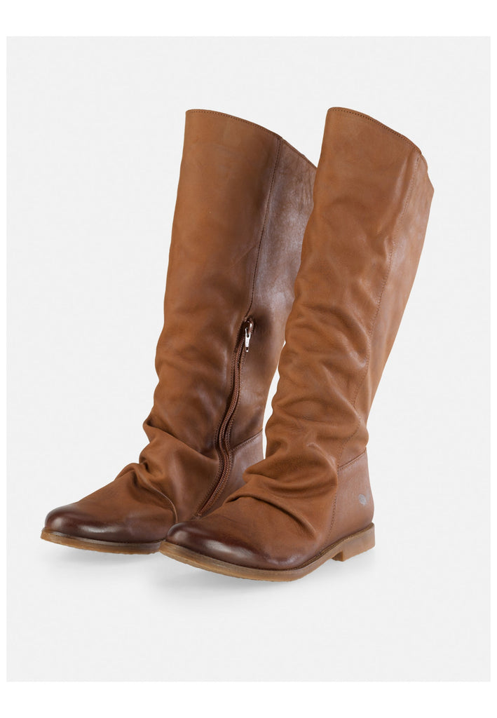 FELMINI WIDE FIT Stiefel Leder Braun